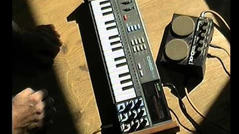 CASIO PT-87 by S-CAT. (Circuit bent)