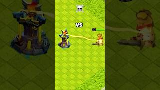 Max Infereno vs 1 level King 👑 🥵 #shorts #clashofclans #gaming