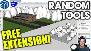 Quickly Randomly Place Trees with Random Tools - (Free Extension Tutorial)
