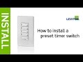 How To Install a Leviton Preset Timer Switch Mp3 Song