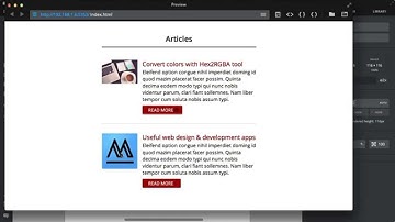 Macaw tutorial - links and image links in Macaw