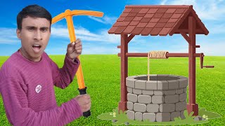 कुआं को खोद कर पानी निकाला 😱😱 || @mr back nice 