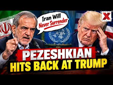 US Iran War: Iran President Pezeshkian Says Tehran Won’t Surrender After Trump Threat | NewsX World