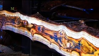 WOw,Luar biasa Kayu aneh ini berpola sperti mahluk luar angkasa yang menggemparkan sluruh jagat raya