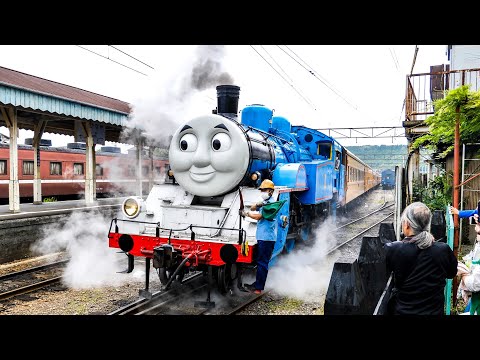 世界初！アニメ機関車トーマスと仲間に会いにいく鉄道旅２選！