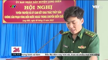 Bà Rịa - Vũng Tàu:  Ngư dân ký cam kết không xâm phạm vùng biển nước ngoài