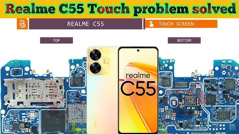 Realme C55 Touch not working problem solution|Touch jumper ways|#thesoilboy