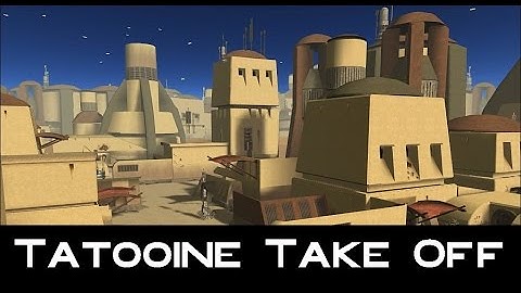 KotOR Movie Scene (Tatooine Take Off)