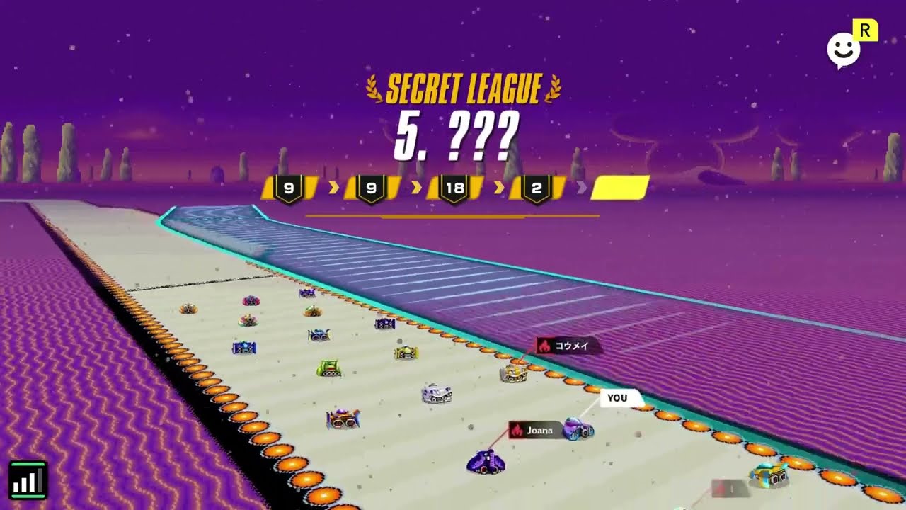 F-Zero 99 - Secret League Grand Prix (Green Amazone/Wild Goose)