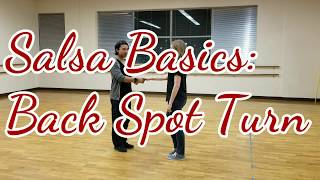 Salsa II Class #2: Back Spot turn