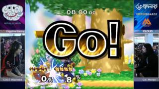 COG Wizzrobe (Falcon) vs C9 Mang0 (Fox) - GOML2016 - Losers Ro12