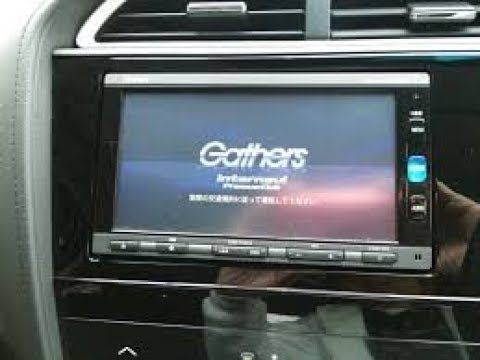 Gathers Vxm 164vfi Language Change Japanese To English Honda Fit Youtube