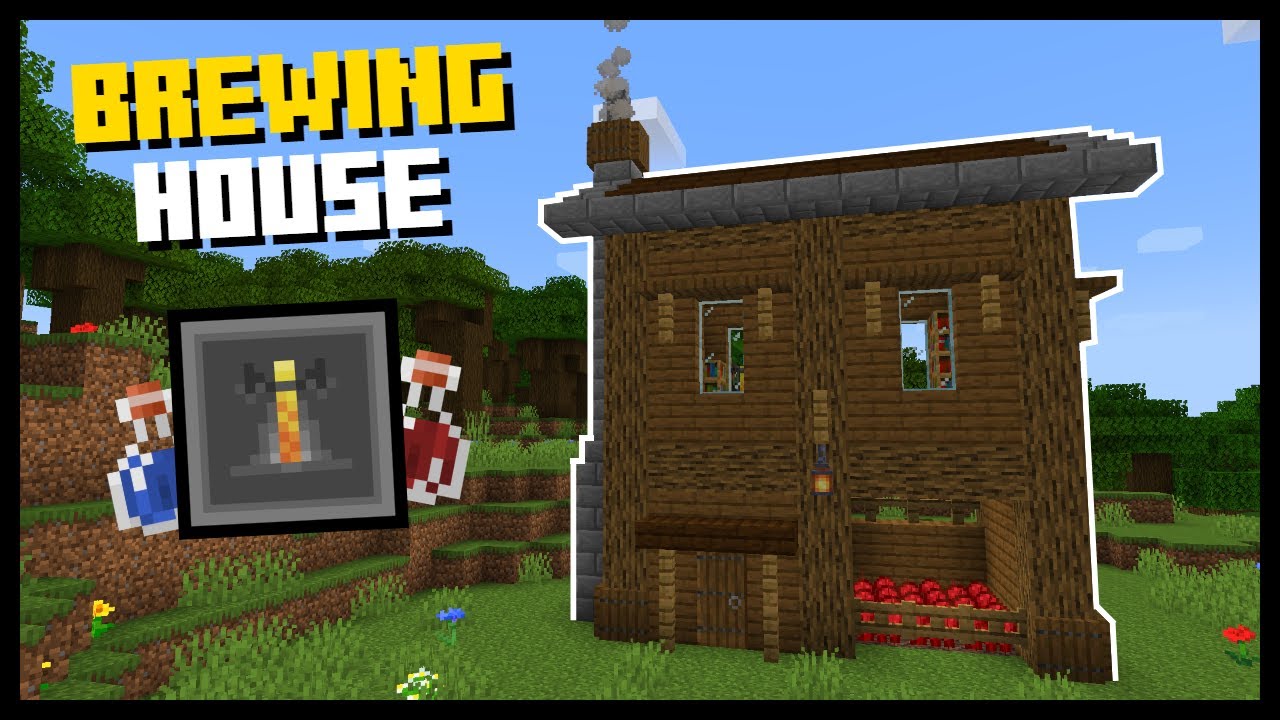Minecraft How to Build a BREWING HOUSE! Tutorial YouTube