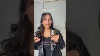 "she gave me directions to a place she drove to. and told me to walk."