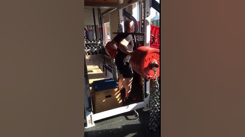 Cambered Box Squat Chain Video