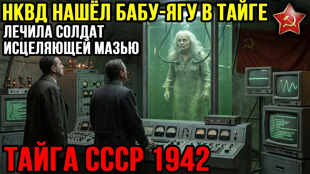 НКВД нашел БАБУ ЯГУ посреди Тайги. Лечила раненых солдат и знала их имена заранее.