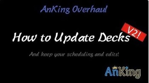 How to Update Anki Decks with the special fields add-on to preserve scheduling & edits (Pre-AnkiHub)