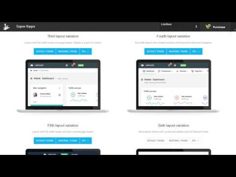 Limitless - Responsive Web Application Kit