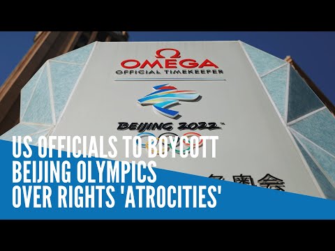 US officials to boycott Beijing Olympics over rights 'atrocities'