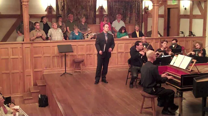 Derek Chester, tenor: "Descend, kind pity" from Ha...