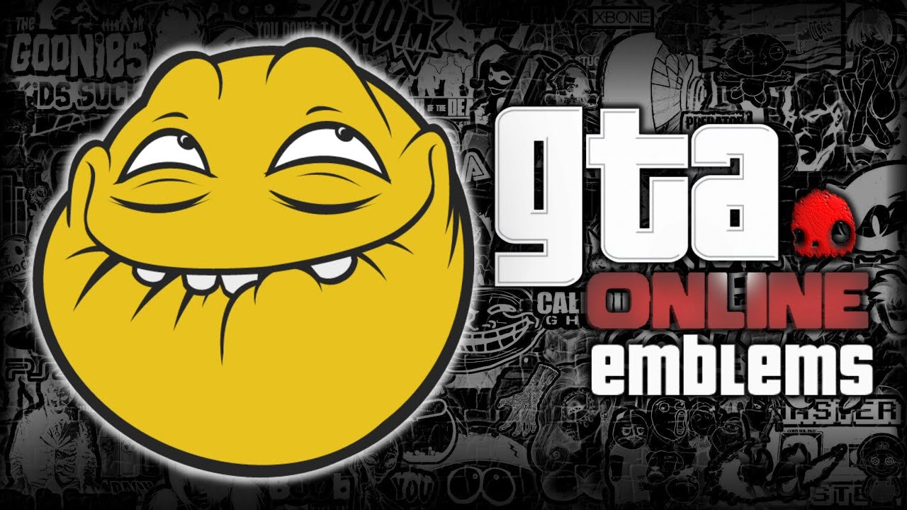 GTA V Pfftch Meme Awesome Face Custom Crew Emblem Tutorial
