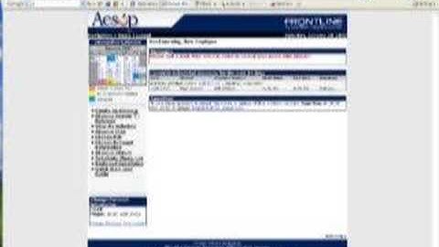 LBUSD AESOP Sub System Basic Tutorial Video