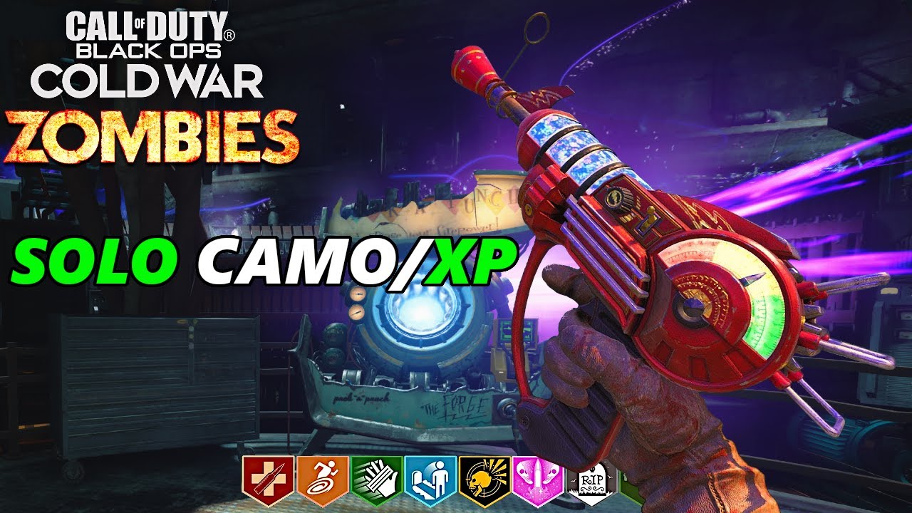 SOLO UNLIMITED CAMO/XP METHOD ON DIE MASCHINE! COLD WAR ZOMBIES *2023*