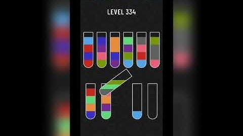 Water sort puzzle level 334
