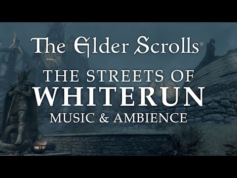 The Elder Scrolls: Skyrim | Streets of Whiterun, Rainy Evening Ambience with 6 Immersive Scenes isimli mp3 dönüştürüldü.