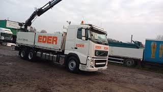 Volvo fh13 460 euro5 eev 6x4 kiper kran HDS wywrotka sterowanie radiowe hiab xs 166 e-4 hipro