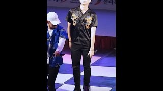 160810 무주 한중무술문화교류축제 방탄소년단(BTS) 랩몬스터 흥탄소년단 직캠(Fancam)