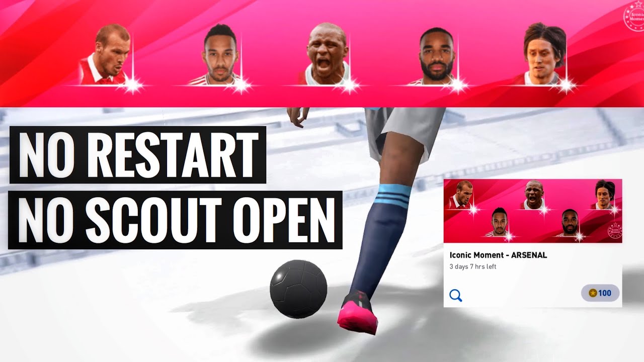 ICONIC MOMENTS - ARSENAL NEW BLACK BALL TRICK PES 2020 MOBILE