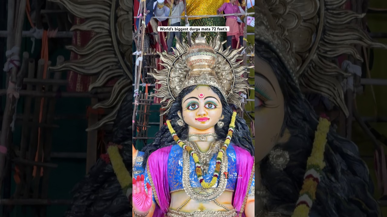 72 feet’s world’s biggest Durga mata in Hyderabad 