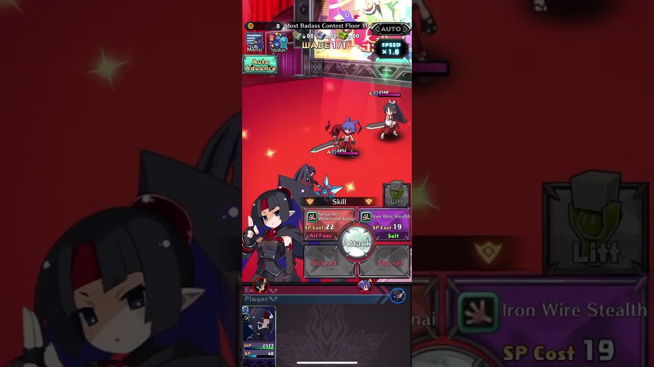 Disgaea: RPG- Kagemaru Ninja Art Whirlwind Kunai 