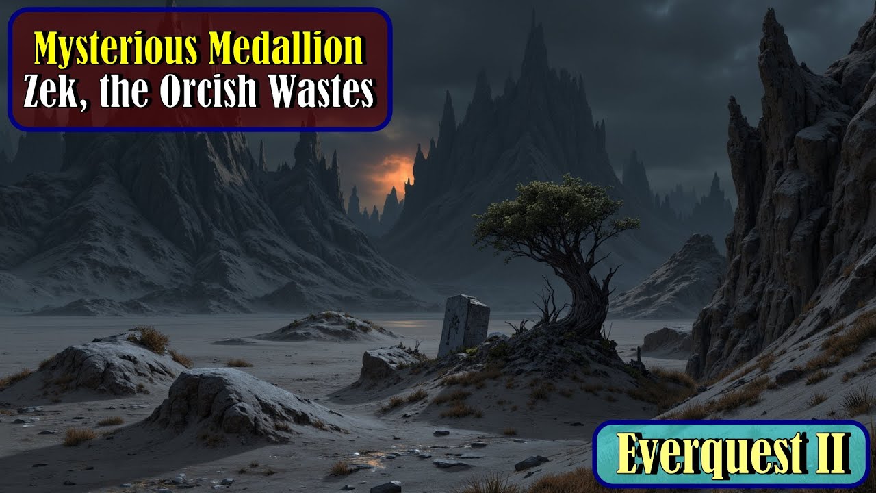 Let's Play - Everyquest - EQ2 - Zek, the Orcish Wastes - Mysterious Medallion