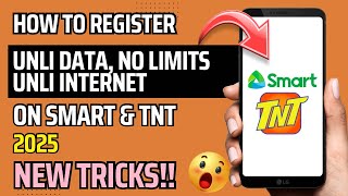 How To Register Unli Data No Limits On Smart Tnt 2025 How To Register Unli Internet No Capping