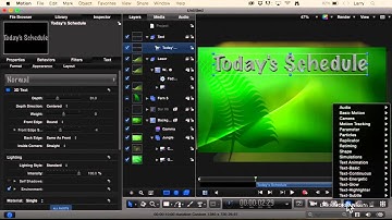 Animate 3D and 2D Text in Motion 5.2