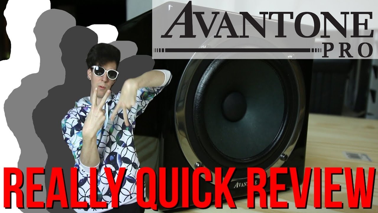 Studio Speaker REVIEW Avantone MixCube Active Reference Monitor YouTube