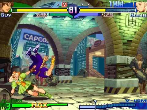 GGPO - Street Fighter Alpha 3 - CrescentKick(UK) Vs S-E-H(UK)