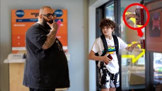 Pulling Fire Alarm Prank!