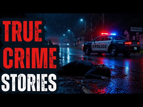 5 Disturbing True Crime Stories For Sleep With Rain Sound | Black Screen | Vol. 158