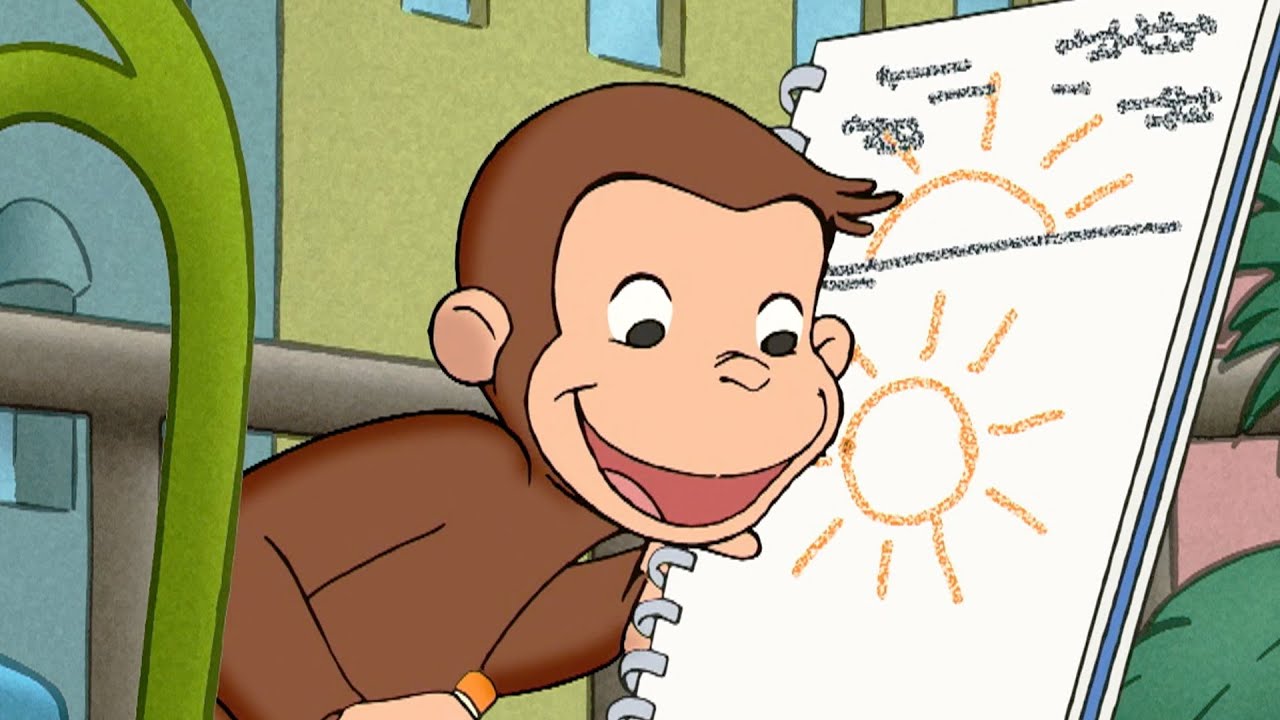 ジョージ、天気予報をする！ 🐵 おさるのジョージ