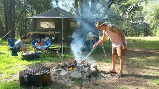 Camping ครั้งแรกใน Camper Trailer สวรรค์ของคนชอบ แคมป์ปิ้ง  | Daddy On Duty | Goes off-road.