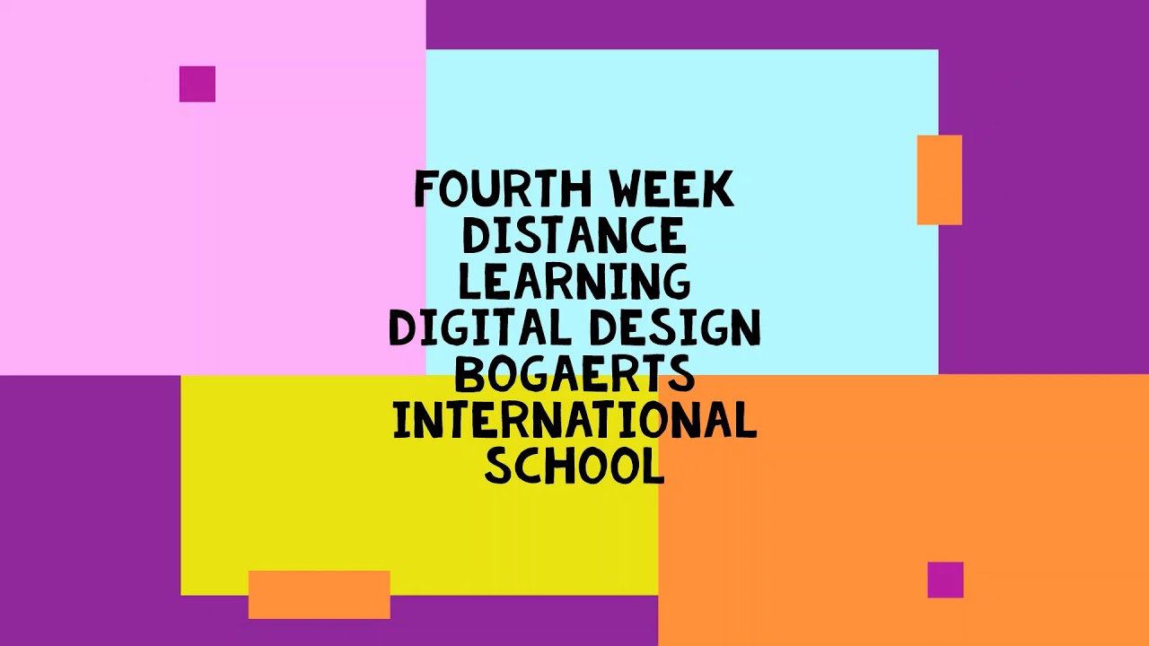 DIGITAL DESIGN - MYP IB Programme - VIDEO JOURNAL