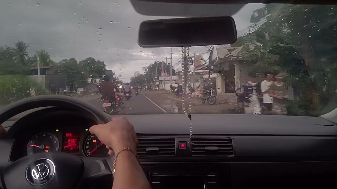 My grandpa's practice a car 