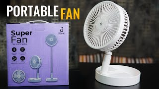 iGear Super Fan Portable Desk and Table Fan, Height Adjustable