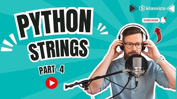 Python String Functions Part 4: Uppercase, Lowercase, Strip, Slicing & Split