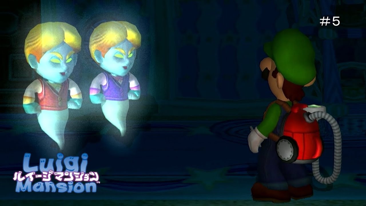 ルイージマンション　＃５　【子供の相手は現実でもゲーム内でも大変なのですよ😥】
