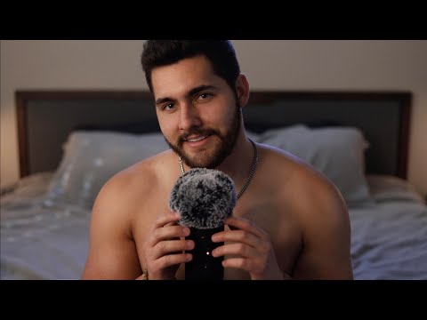 ASMR Loving Boyfriend Roleplay - Male Personal Attention - Smooches, Beard Scratching, Whispers