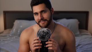 ASMR Loving Boyfriend Roleplay - Male Personal Attention - Smooches, Beard Scratching, Whispers